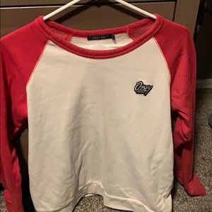 Obey baseball sweater